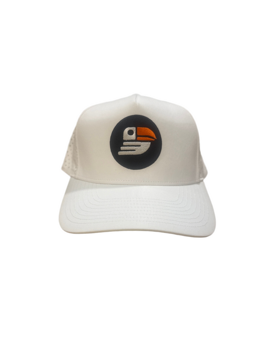 Snapback Performance Hat- white