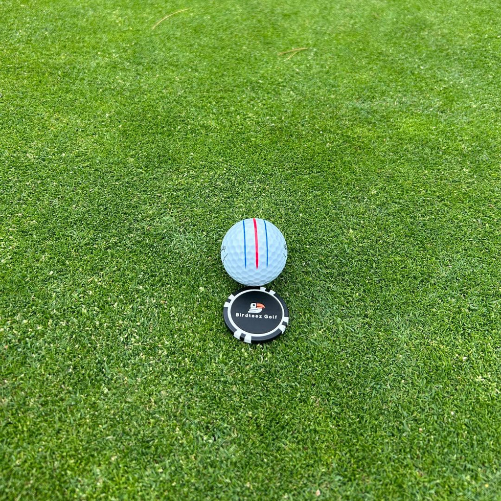 3-Pack Poker Chip Golf Ball Marker