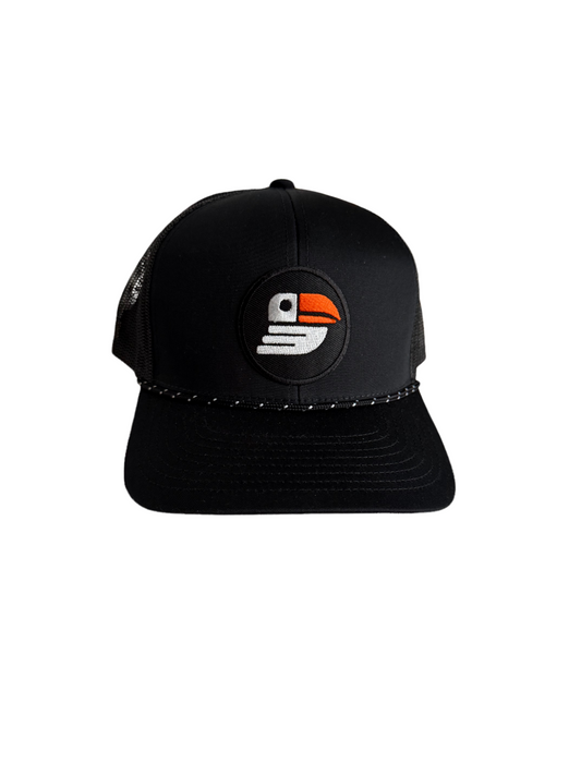 Midnight Bird w/rope - Black