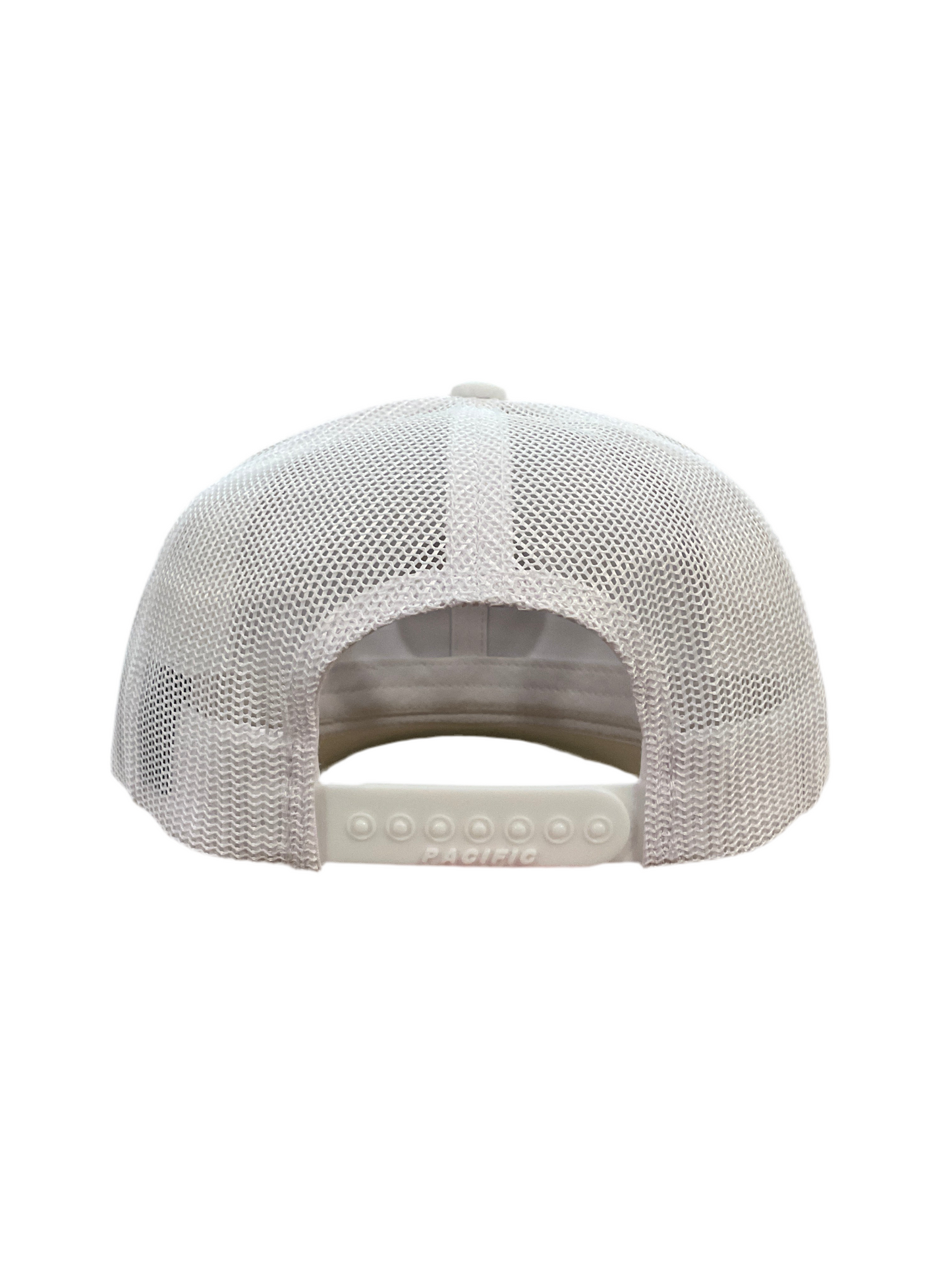 Snapback Trucker Hat w/rope - White