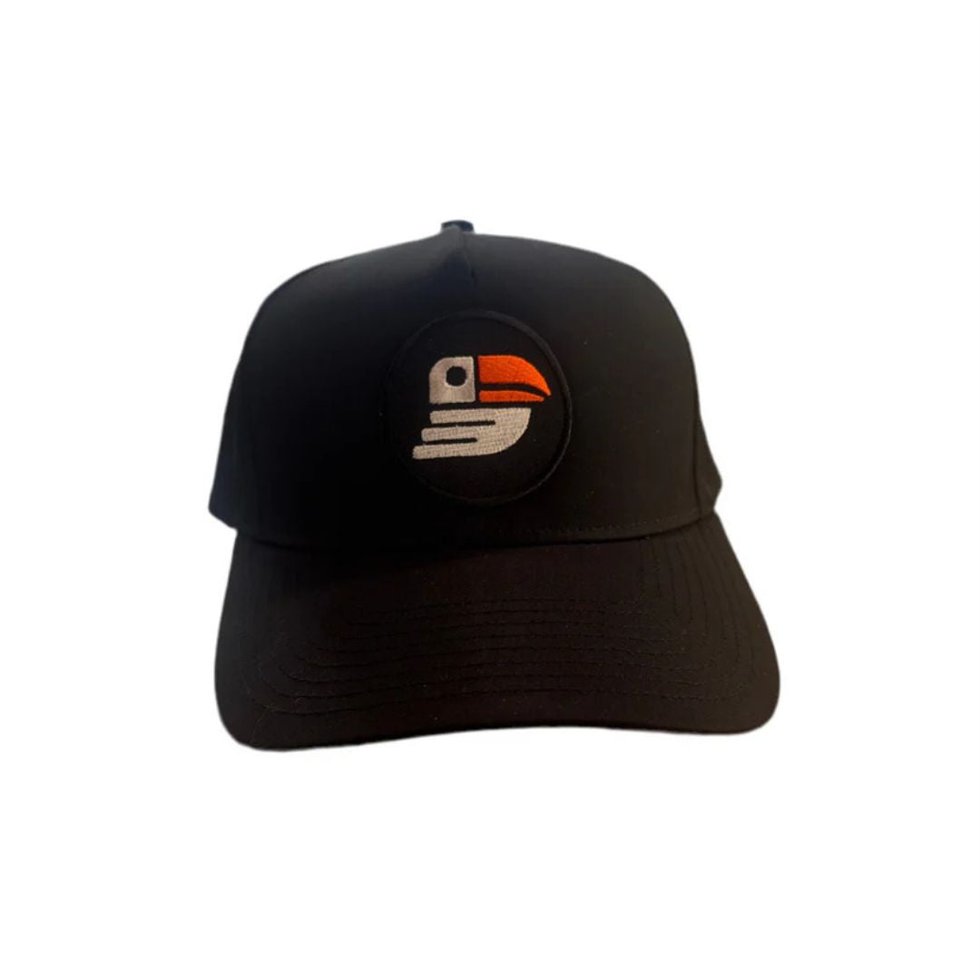 Midnight Bird Performance Golf Hat (Black)