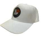 Snapback Performance Golf Hat (White)